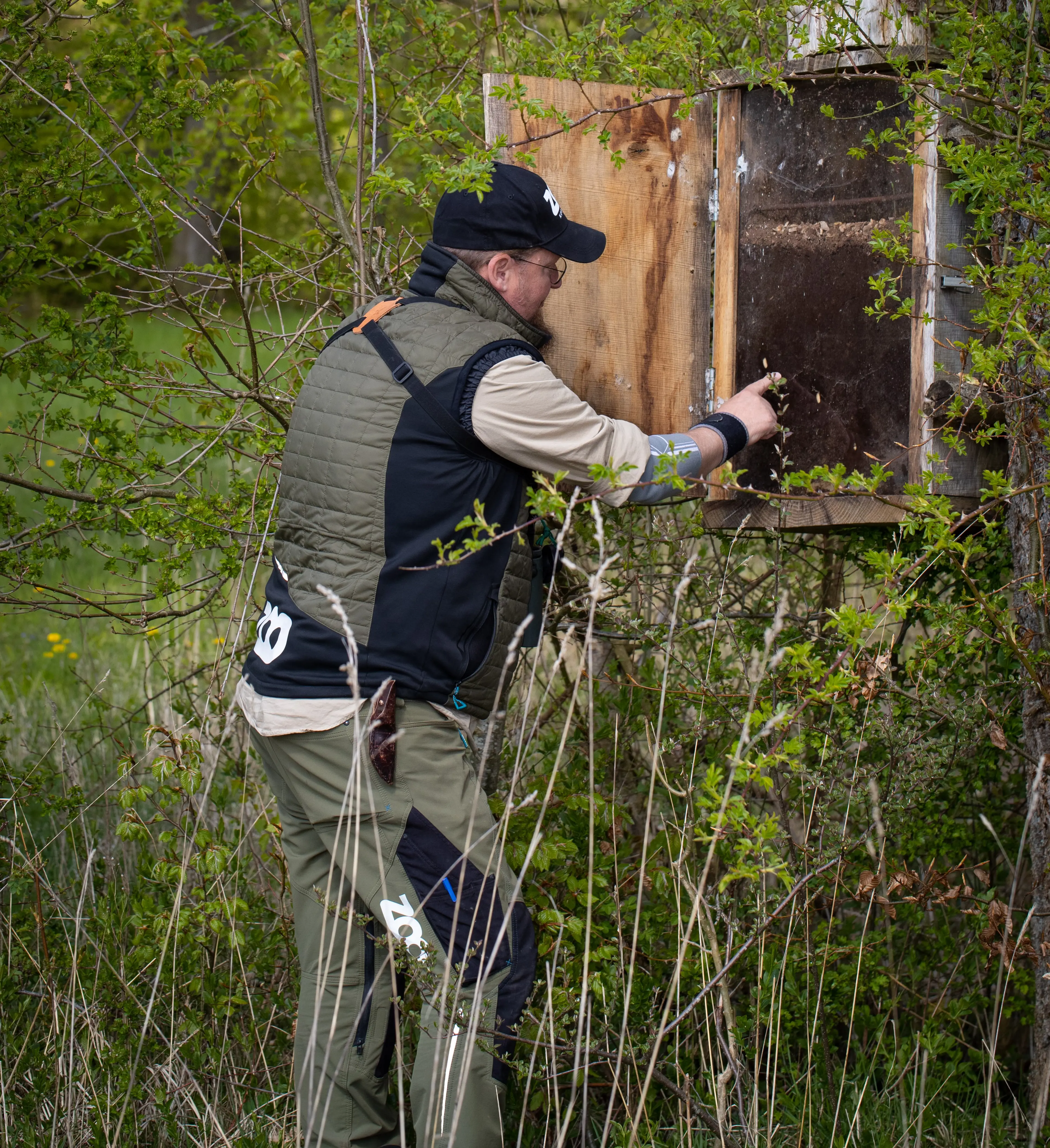 Zoomedarbejder i vesterskoven