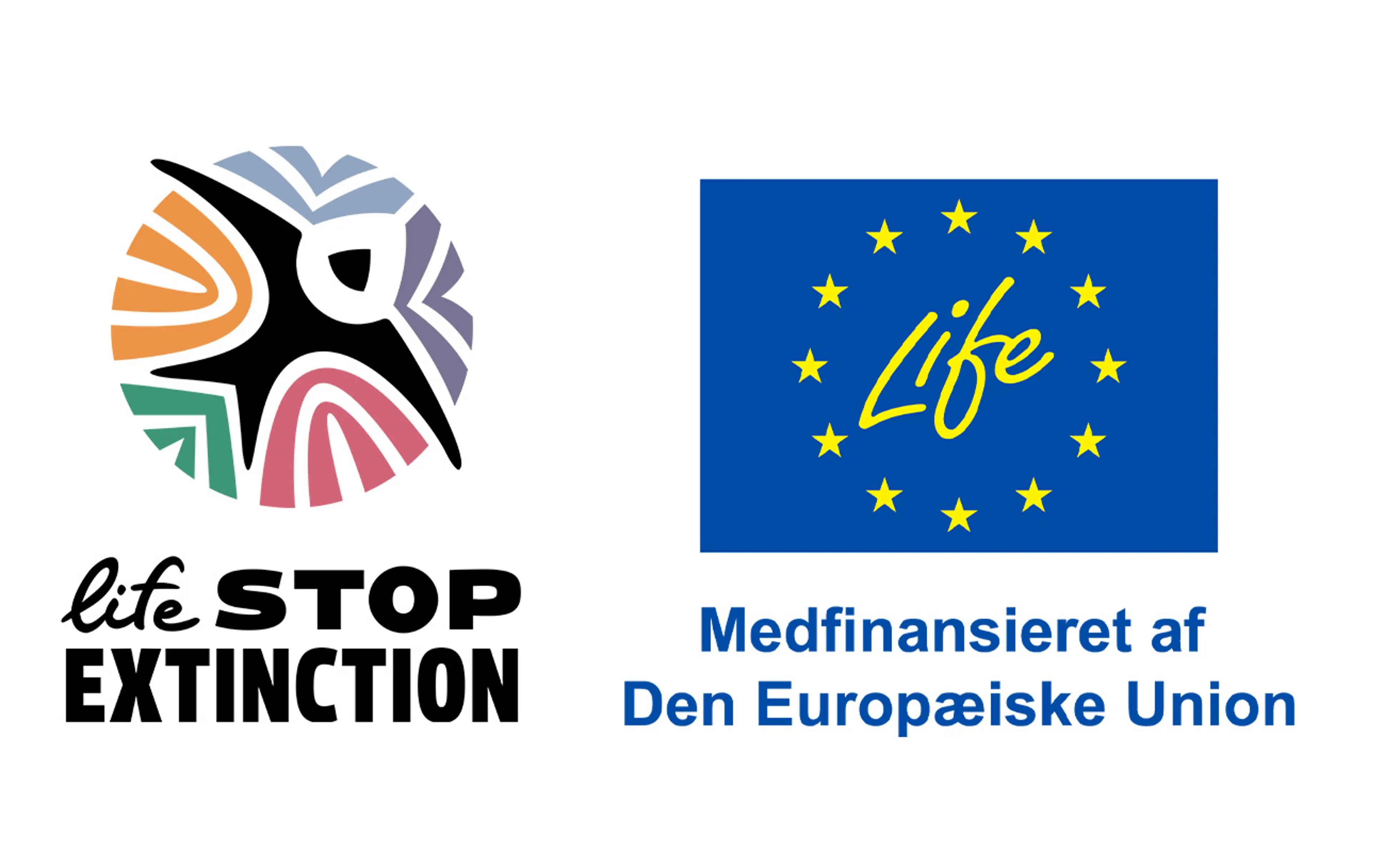 Life Stop extinction og Life logo