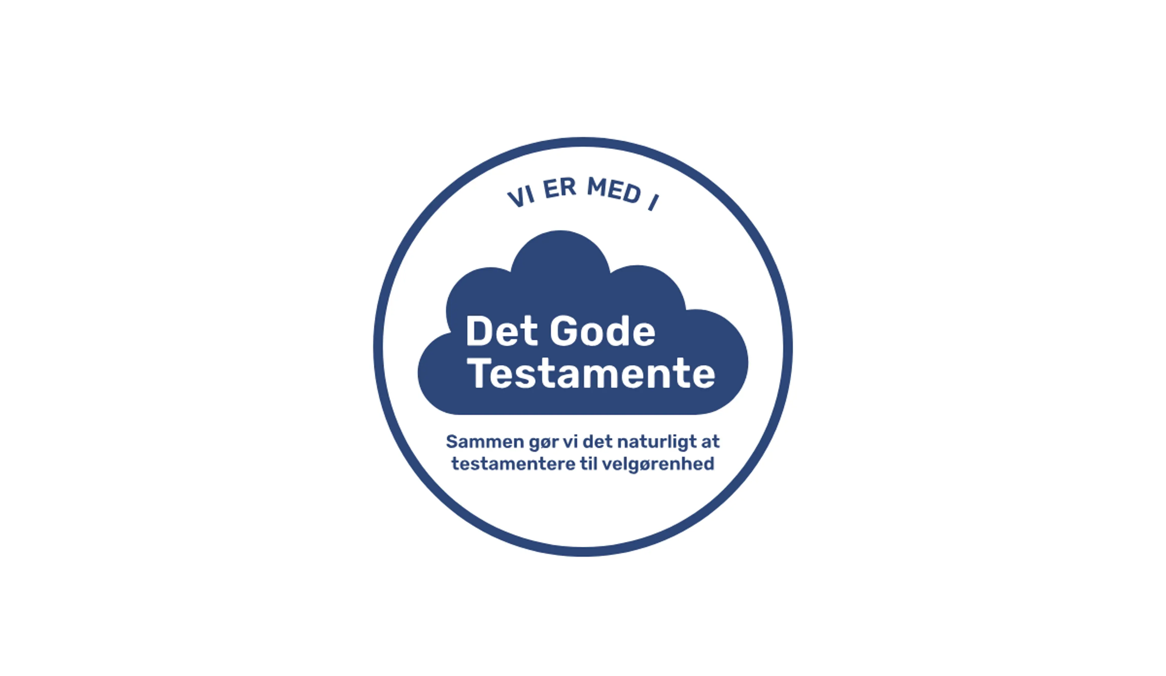 Det gode testamente co-branding logo