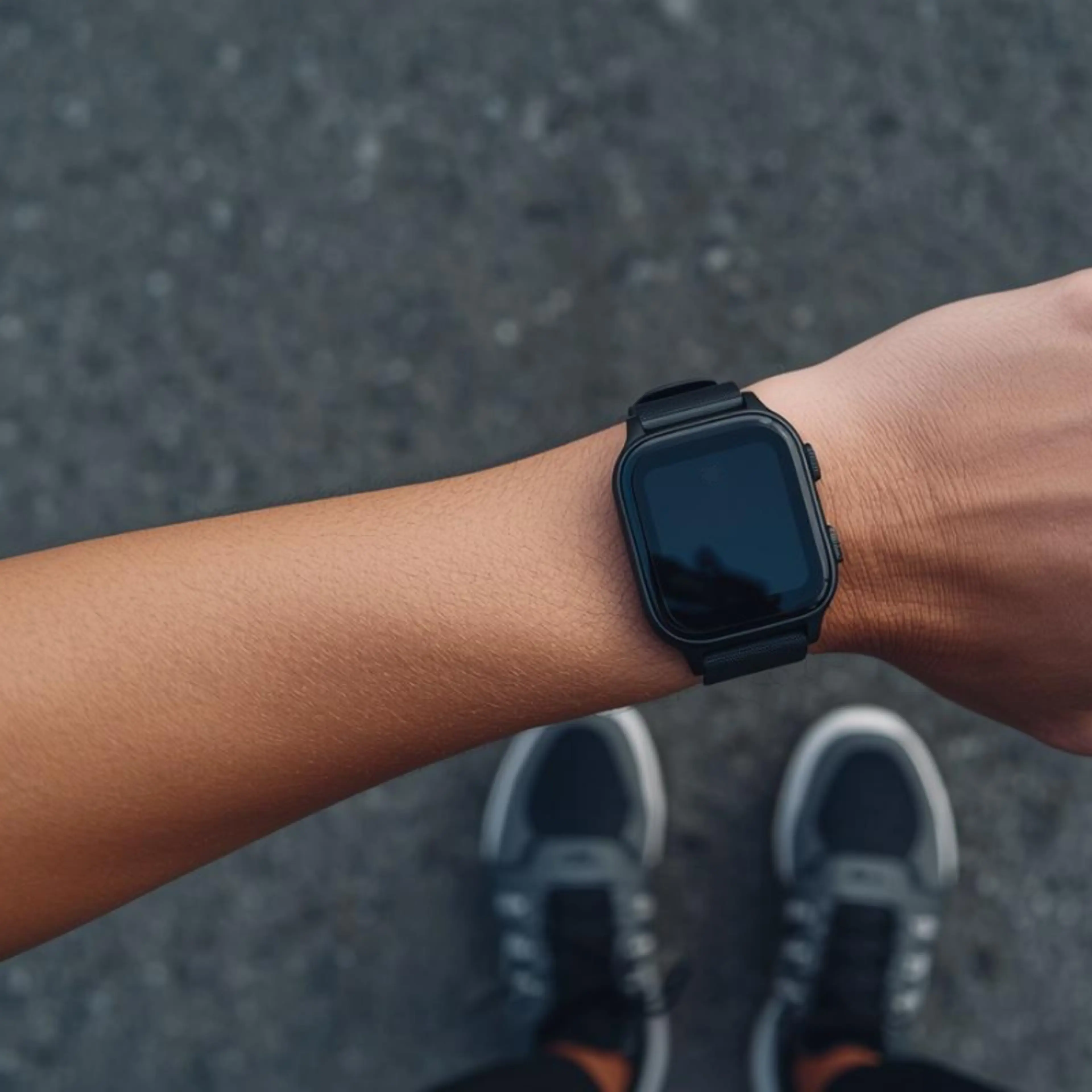 Arm med løbeur i Zoo