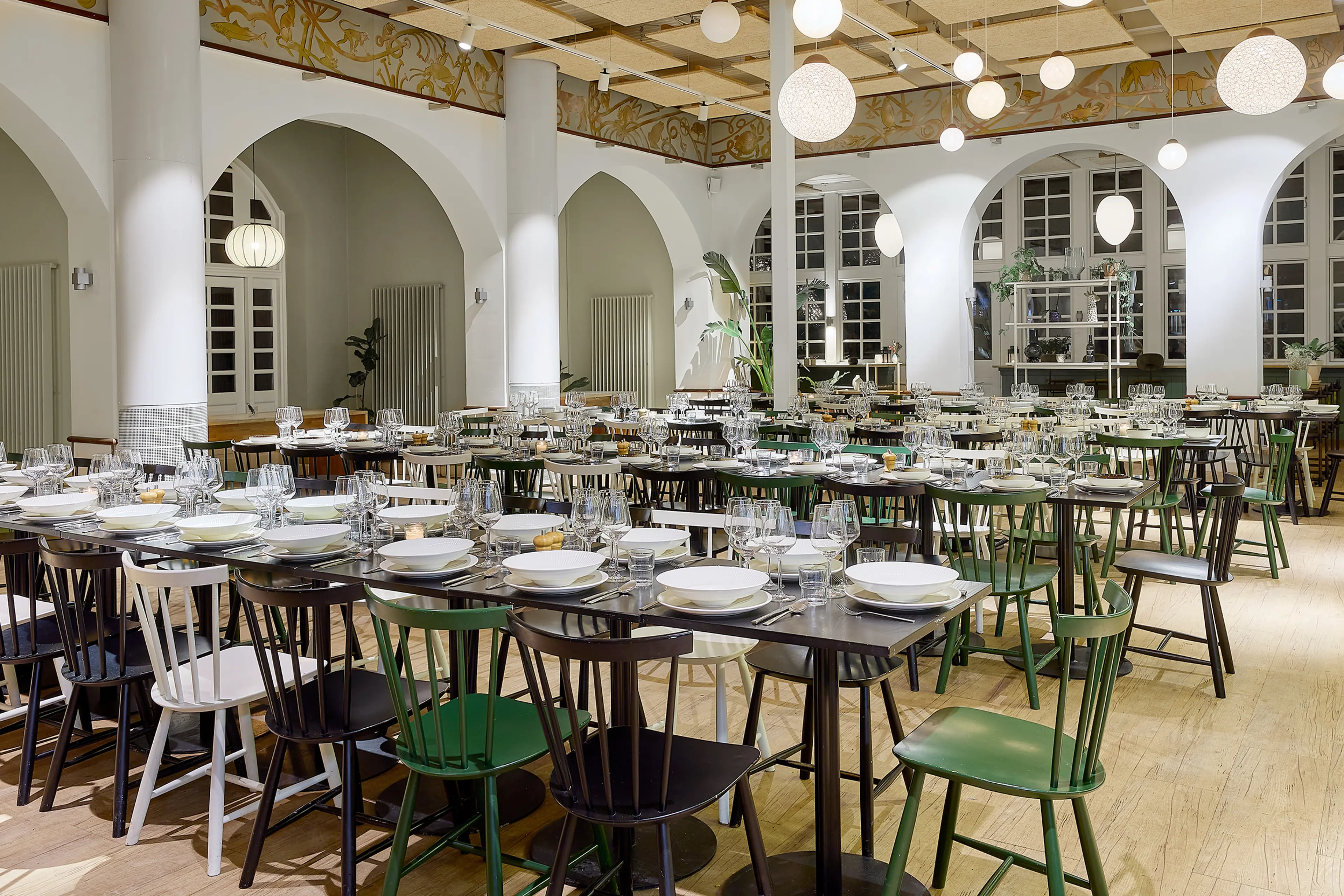 Erhvervsarrangement i Kjærbøllings Hus på Zoologisk Have med plads til større selskaber